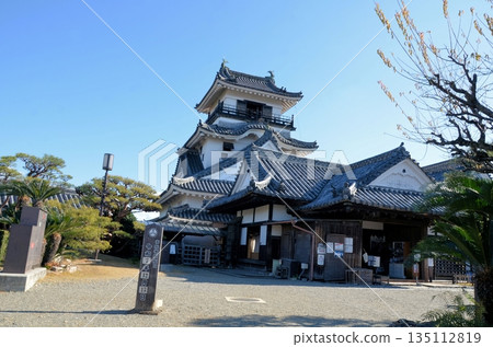 高知城堡城堡塔和本丸御殿場 高知城堡城堡塔和本丸御殿場 135112819