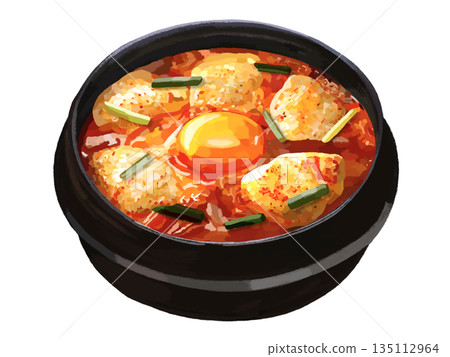 Sundubu soup  135112964