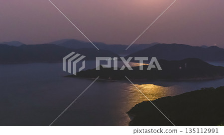 Full Moon Over Silverstrand Beach Hong Kong Night Jan 3 2026 Full Moon Over Silverstrand Beach Hong Kong Night Jan 3 2026 135112991