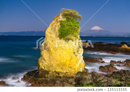 《Kanagawa Prefecture》 Mt. Fuji and Tateishi Park in Akiya 135113335