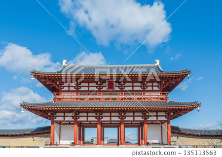 朱雀門，平城宮遺址國家歷史公園，奈良市 135113563