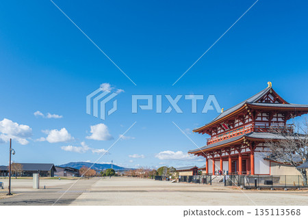 平城宮遺址國立歷史公園，朱雀門廣場，奈良市 135113568