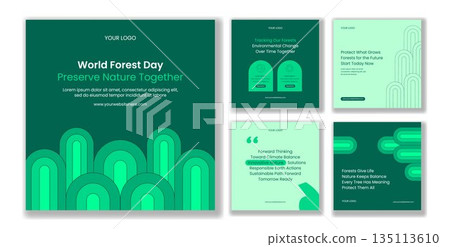 World Forestry Day Flat Cartoon Hand Drawn Social Media Post Background Illustration World Forestry Day Flat Cartoon Hand Drawn Social Media Post Background Illustration 135113610