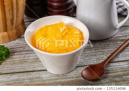 Golden Ghee melted homemade butter Golden Ghee melted homemade butter 135114096