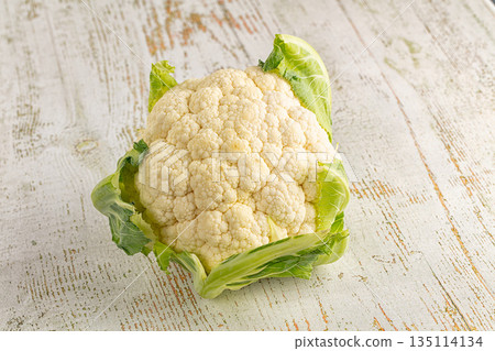 Fresh cauliflower cabbage for cooking Fresh cauliflower cabbage for cooking 135114134