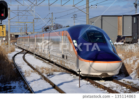 Yamagata Shinkansen E8 series G13 formation Tsubasa No. 144 135114863