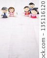 Doctor, nurse and family dolls 135116120