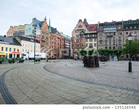 Strolling around Stortorget Square in Malmö, Sweden Strolling around Stortorget Square in Malmö, Sweden 135116548