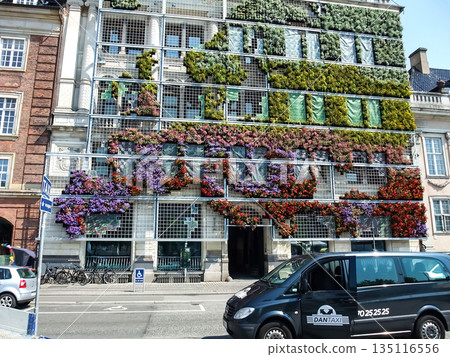 Stylish building in Copenhagen, Denmark Stylish building in Copenhagen, Denmark 135116556