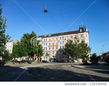 丹麥哥本哈根中央車站附近的景色 丹麥哥本哈根中央車站附近的景色 135116558