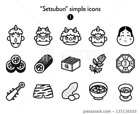 Simple Icon Collection Setsubun 135116583