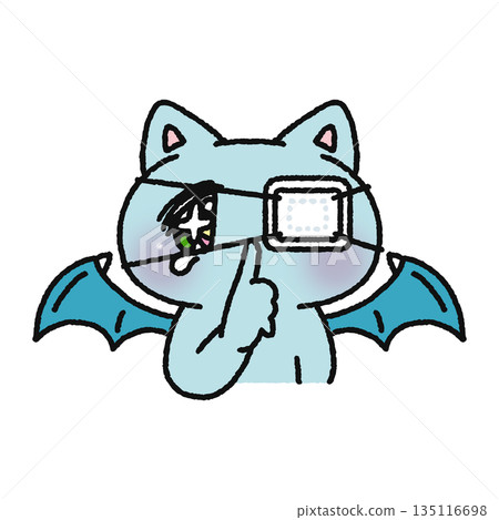 病態可愛的惡魔貓 135116698