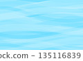 Wave-like light blue background 135116839
