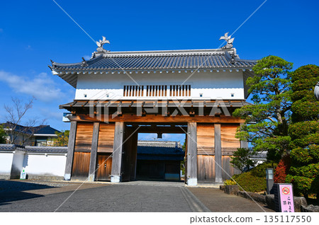 Kakegawa Castle Otemon Gate Kakegawa City 135117550
