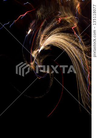 Fireworks celebrating the coming new year. 135118077