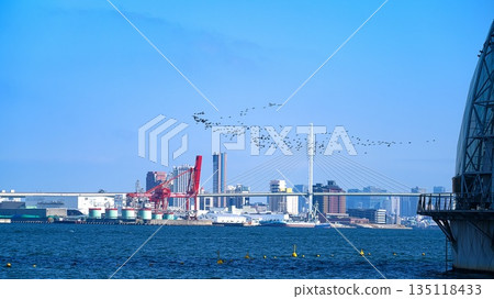 Port scenery Port scenery 135118433