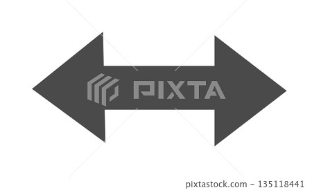 Left and right arrow icon, dark gray, transparent PNG, bidirectional mark Left and right arrow icon, dark gray, transparent PNG, bidirectional mark 135118441