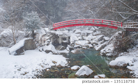 Yumori Valley (Winter): Momiji Bridge 135118758