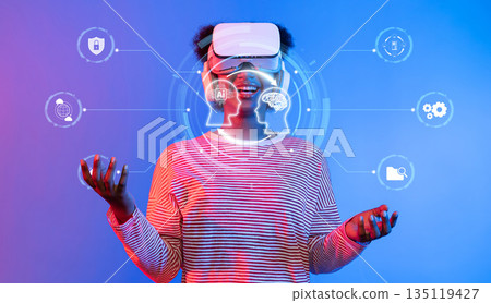 Exploring the Future of Artificial Intelligence and Virtual Reality with an Innovative Virtual Reality Headset User Experience XDMCP 135119427