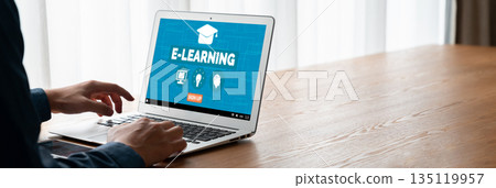 E-learning website with modish sofware for student to study on the internet E-learning website with modish sofware for student to study on the internet 135119957