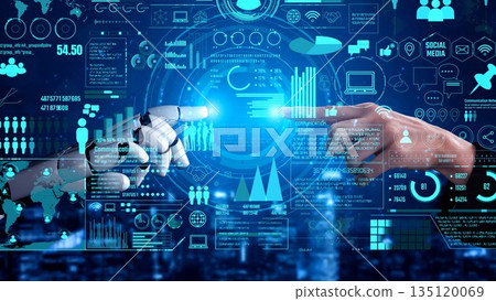 AI-powered global network for real-time digital data exchange Thunk 135120069