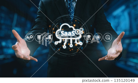 SaaS Software as a Service Platform Cloud System Elide 135120149