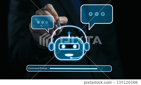 AI Artificial Intelligence Virtual Assistant for Smart Business Elide 135120166