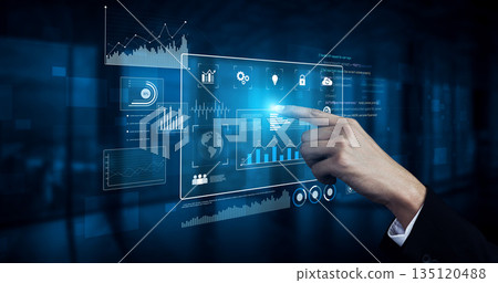 Data dashboard and analytics system for business intelligence Vouch 135120488