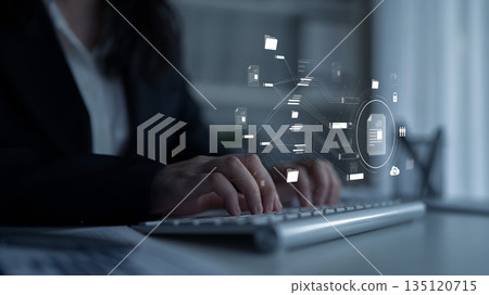 Digital Document Management and File Organization System Latch 135120715