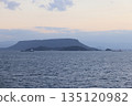 Seto Inland Sea at dusk, Yashima and Oshima of Bisan Seto seen from the Shodoshima ferry 135120982