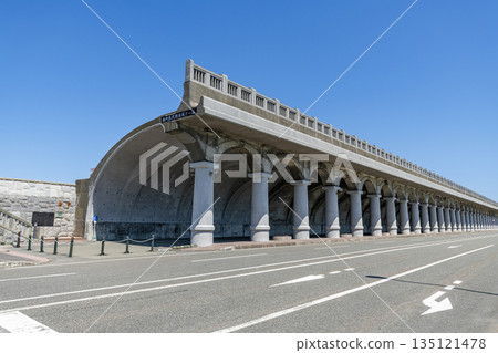 北海道稚內市稚內港北防波堤圓頂被指定為北海道遺產 北海道稚內市稚內港北防波堤圓頂被指定為北海道遺產 135121478