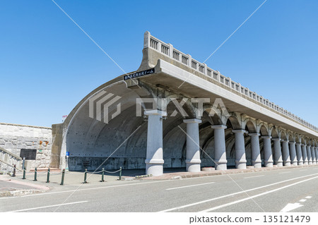 北海道稚內市稚內港北防波堤圓頂被指定為北海道遺產 135121479