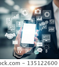 智慧型手機和媒體符號 5 135122600