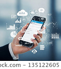 智慧型手機和媒體符號 10 135122605