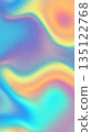 Pastel Holographic lo-fi grain noise gradient Waves in Soft Blue, Pink, Yellow, Modern Y2K Aesthetic 135122768