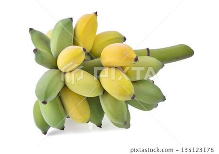 bananas isolated on white background bananas isolated on white background 135123178
