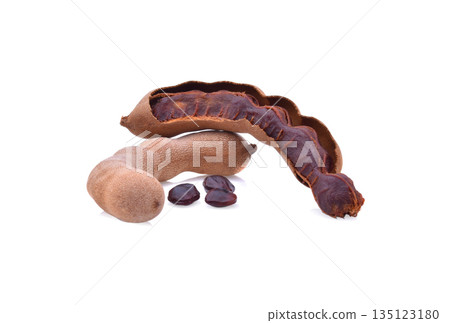 Tamarind isolated on white background Tamarind isolated on white background 135123180