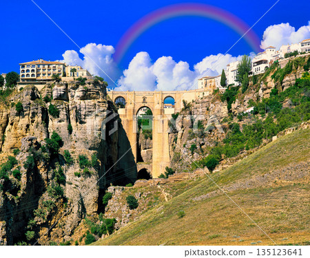 Spectacular views of Ronda's Ponte Nuevo 135123641