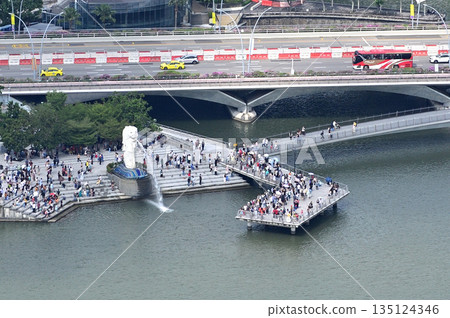 Singapore Tourism Merlion 135124346
