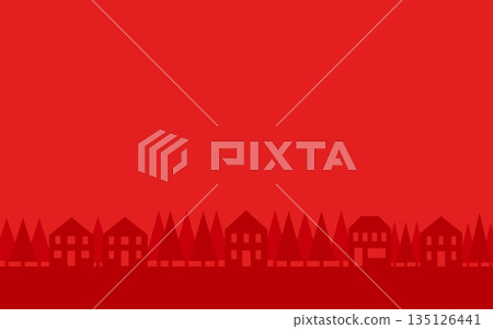 Streetscape, Houses, Trees Streetscape, Houses, Trees 135126441