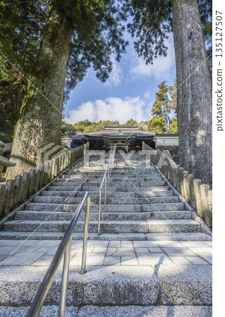 Kongoshoji Temple on Mount Asakuma (January) Stone steps to the Maniden (main hall) Kongoshoji Temple on Mount Asakuma (January) Stone steps to the Maniden (main hall) 135127507
