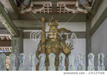 淺熊山金剛精寺（一月）仁王像 135127588