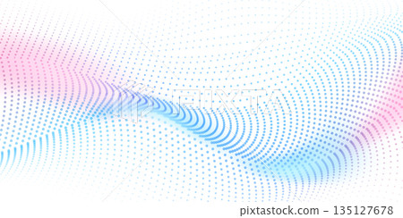 Abstract technology particle wave background. Modern design vector illustration. Abstract technology particle wave background. Modern design vector illustration. 135127678