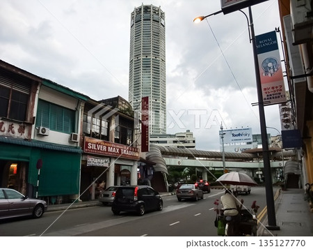 High-rise building Komtar, Penang Island, Malaysia High-rise building Komtar, Penang Island, Malaysia 135127770