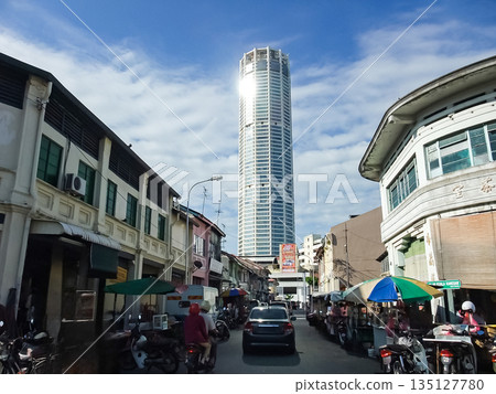 光大大廈（Komtar），馬來西亞檳城島的一座高層建築 135127780