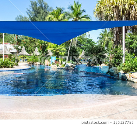 Take a dip at a resort on Penang Island, Malaysia Take a dip at a resort on Penang Island, Malaysia 135127785