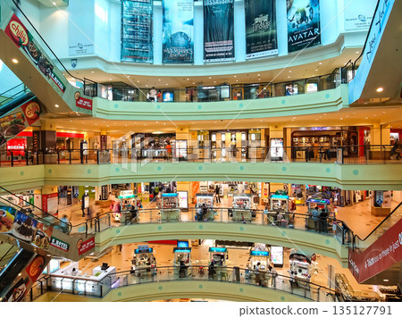 The vast floor of Plaza Gurney, Penang Island, Malaysia The vast floor of Plaza Gurney, Penang Island, Malaysia 135127791