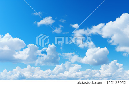 blue sky with white cloud background. white cloud with blue sky background 135128052