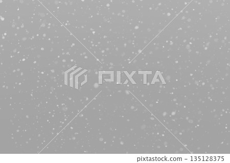 Realistic falling snow overlay background. Winter snowflake particle effect for Christmas, New Year, festive design. Realistic falling snow overlay background. Winter snowflake particle effect for Christmas, New Year, festive design. 135128375