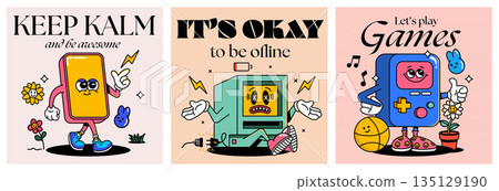 Pop art Characters design - Summer time 3 Pop art Characters design - Summer time 3 135129190
